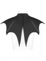 Black Gothic Dark Bat Wing Collar for Women