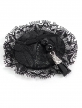 Black Gothic Lace Pendant Nipple Cover