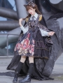 Bunny Band Black Plaid Gorgeous Gothic Lolita JSK Dress