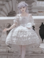 Moon Poetry White Retro Elegant Princess Classic Lolita JSK Dress