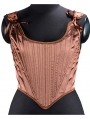 Vintage Straps Slim Short Overbust Corset Top