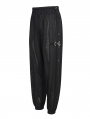 Black Gothic Grunge Causal Long Cargo Pants for Women