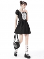 Black and White Gothic Lolita Adventures of Little Bear Shoulder bag