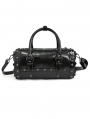 Black Gothic Punk PU Leather Skull Rivet Handbag