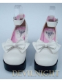 White/Pink/Black/Red Princess Style High Heel Sweet Lolita Shoes