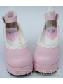 White/Pink/Black/Red Princess Style High Heel Sweet Lolita Shoes